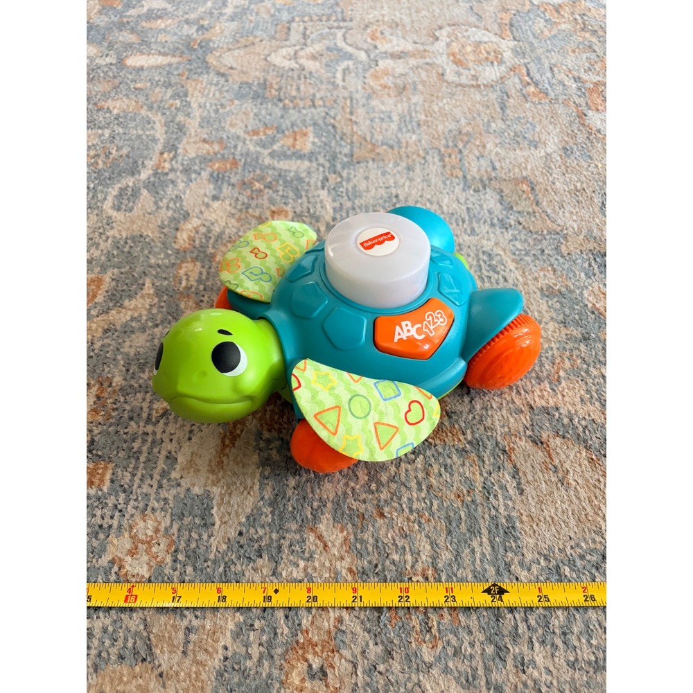 Fisher-Price Linkimals Sit-to-Crawl Sea Turtle Baby Toddler Kids Toy - Picture 3 of 7